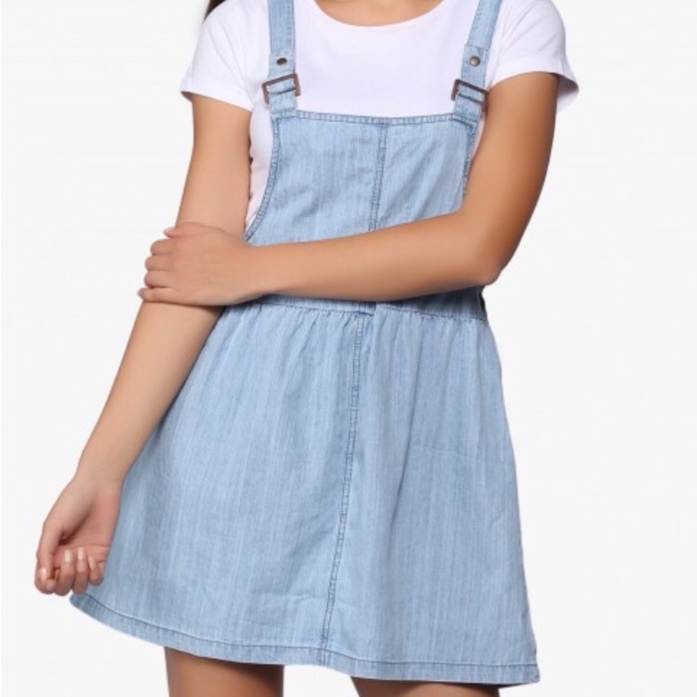 Forever 21 Denim Overall Dress